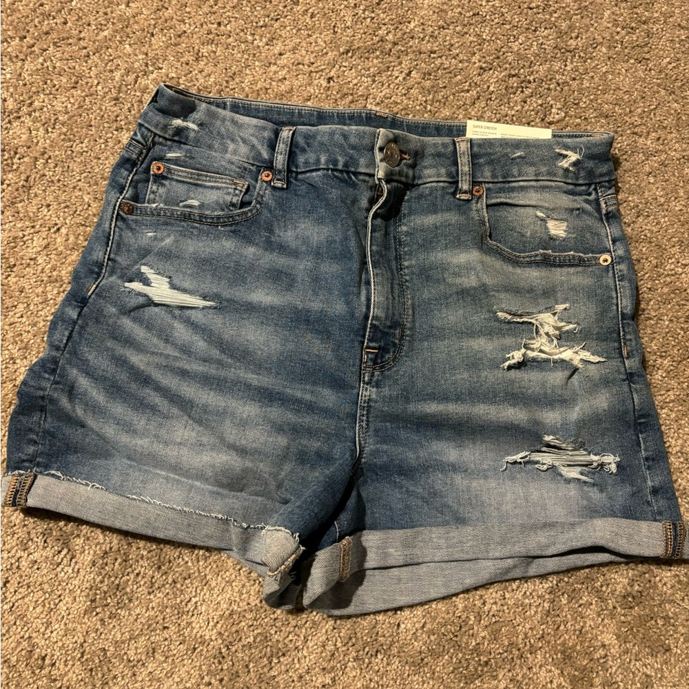 American Eagle Outfitters Distressed Denim Shorts